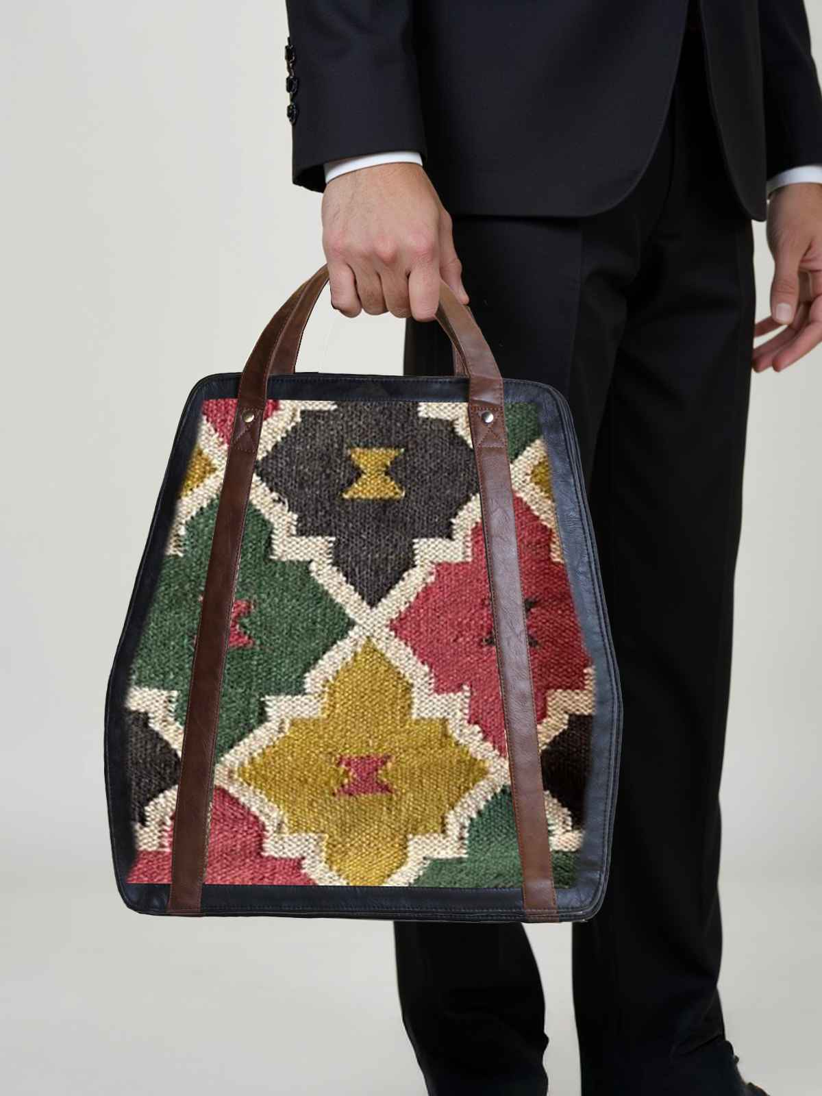 The Jaipuri Structured Tote - NEW