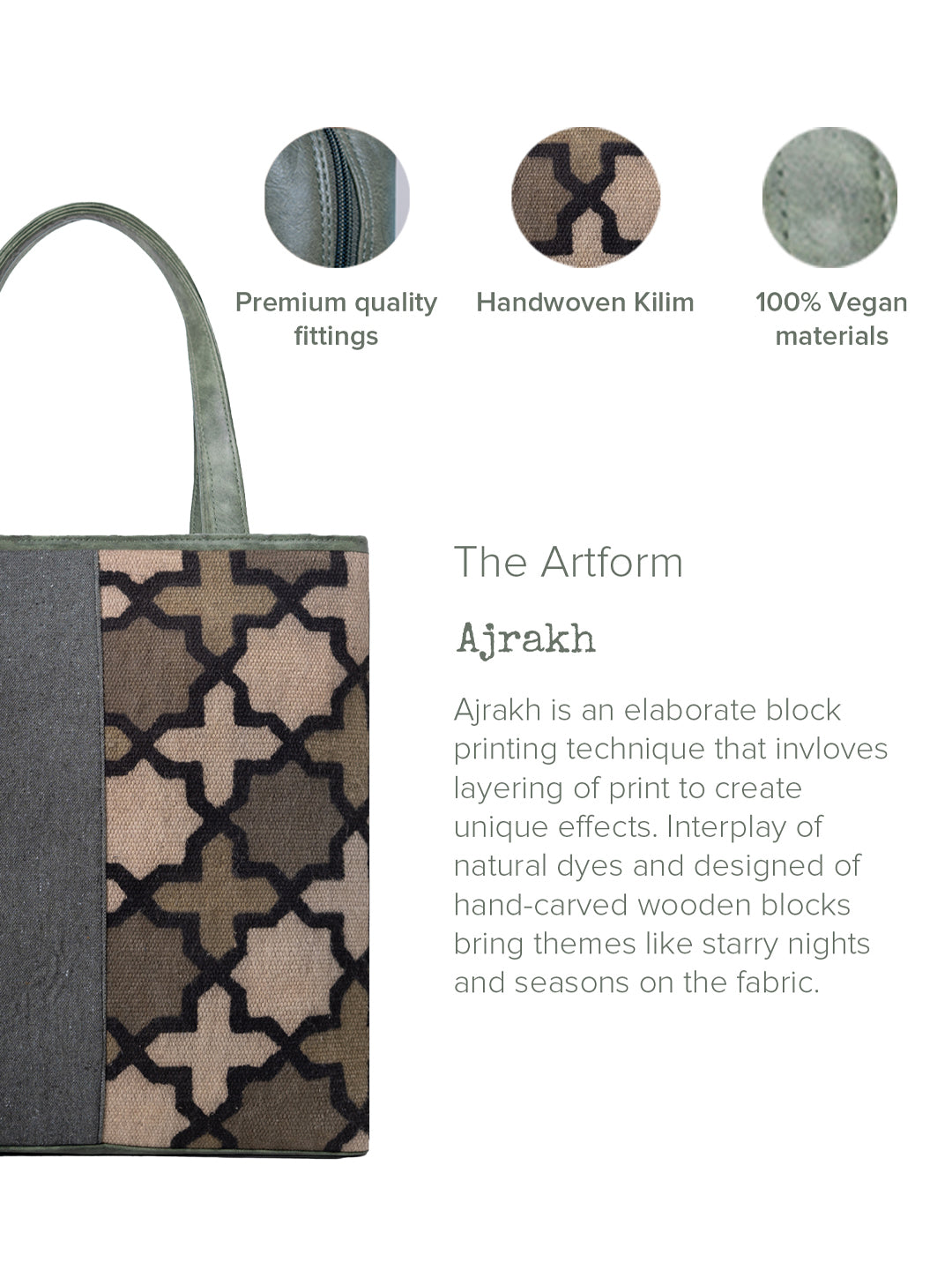 Ajrakh Daytime Tote