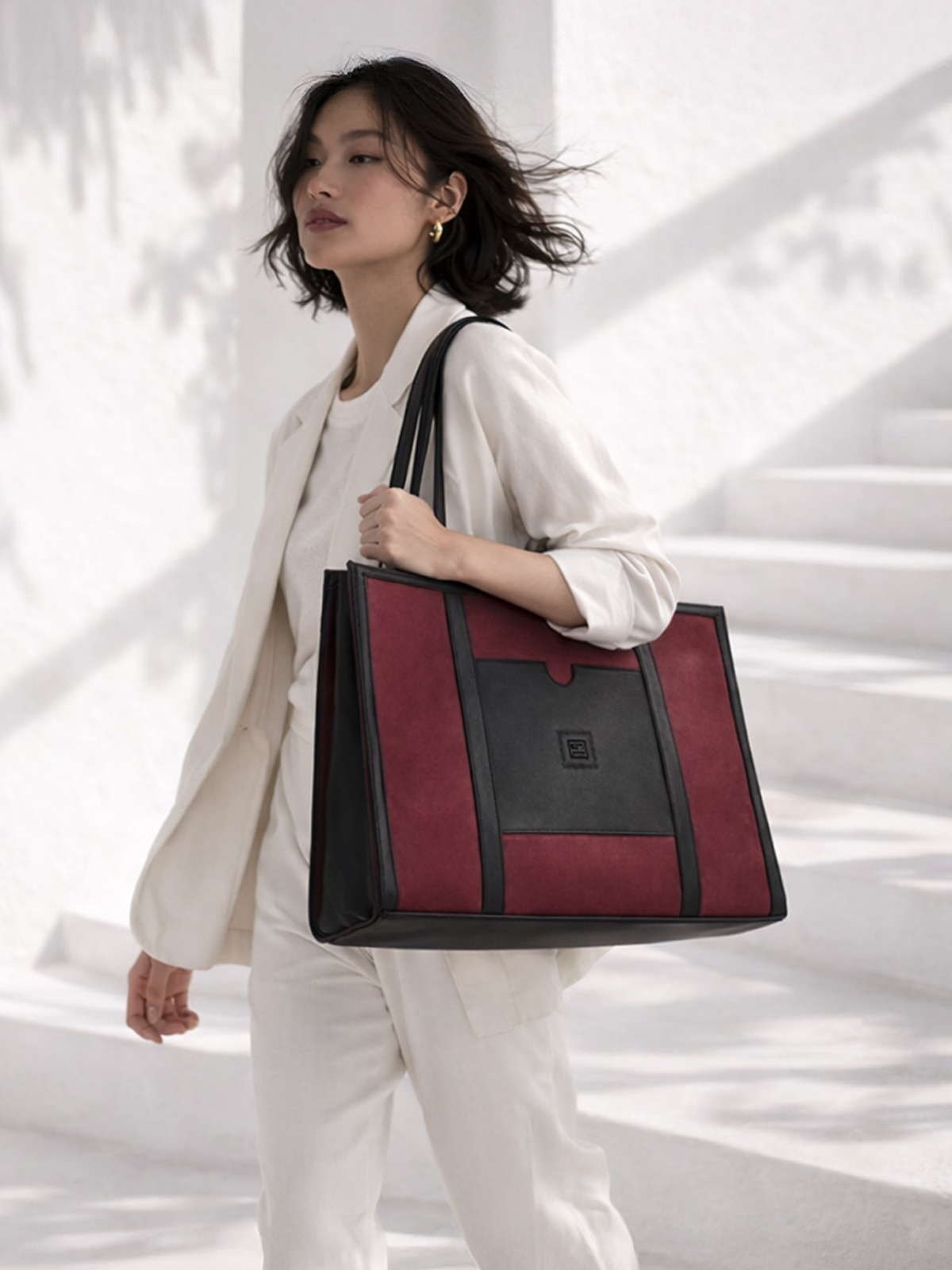 The Summer Tote - Cherry