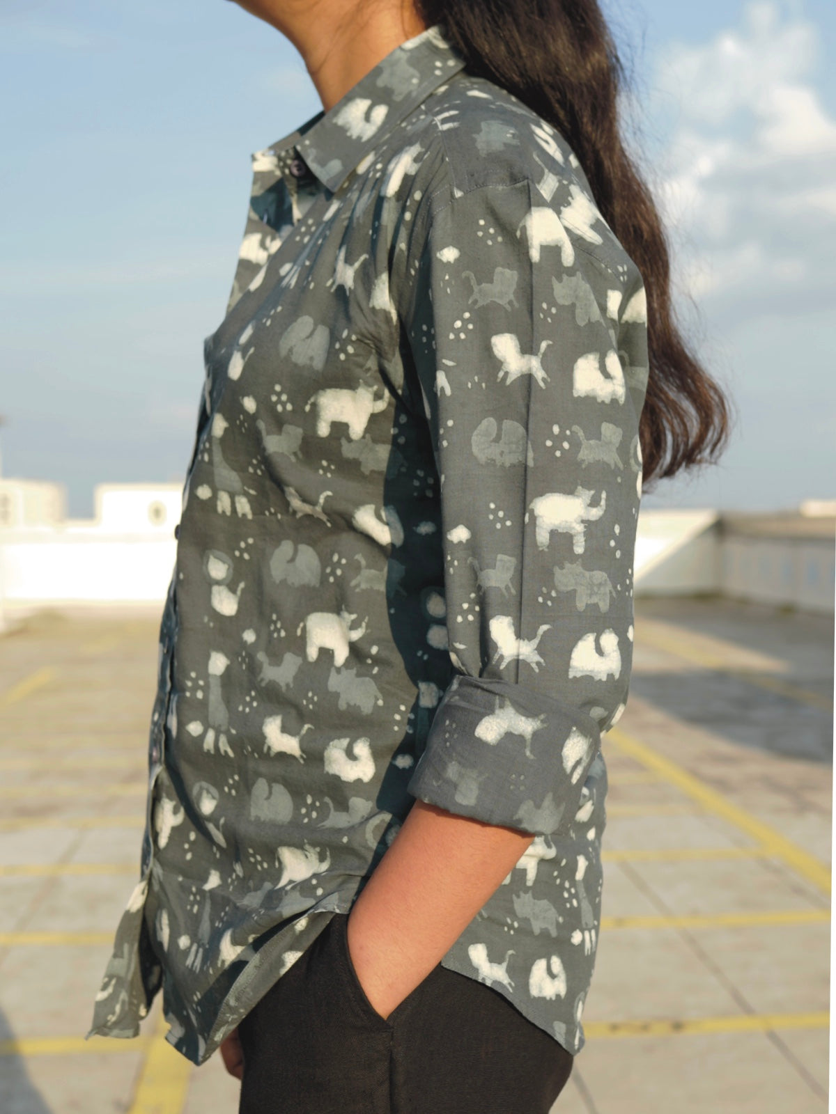 Wildlife Print Shirt