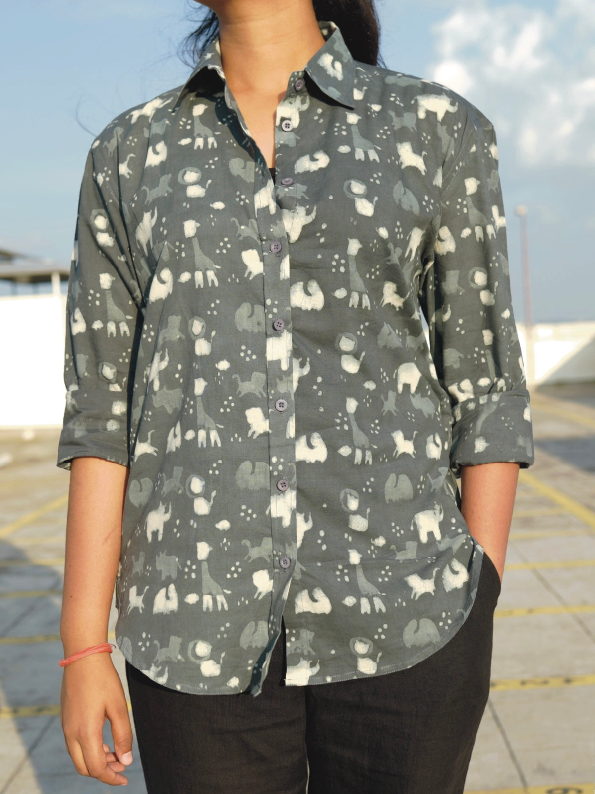 Wildlife Print Shirt