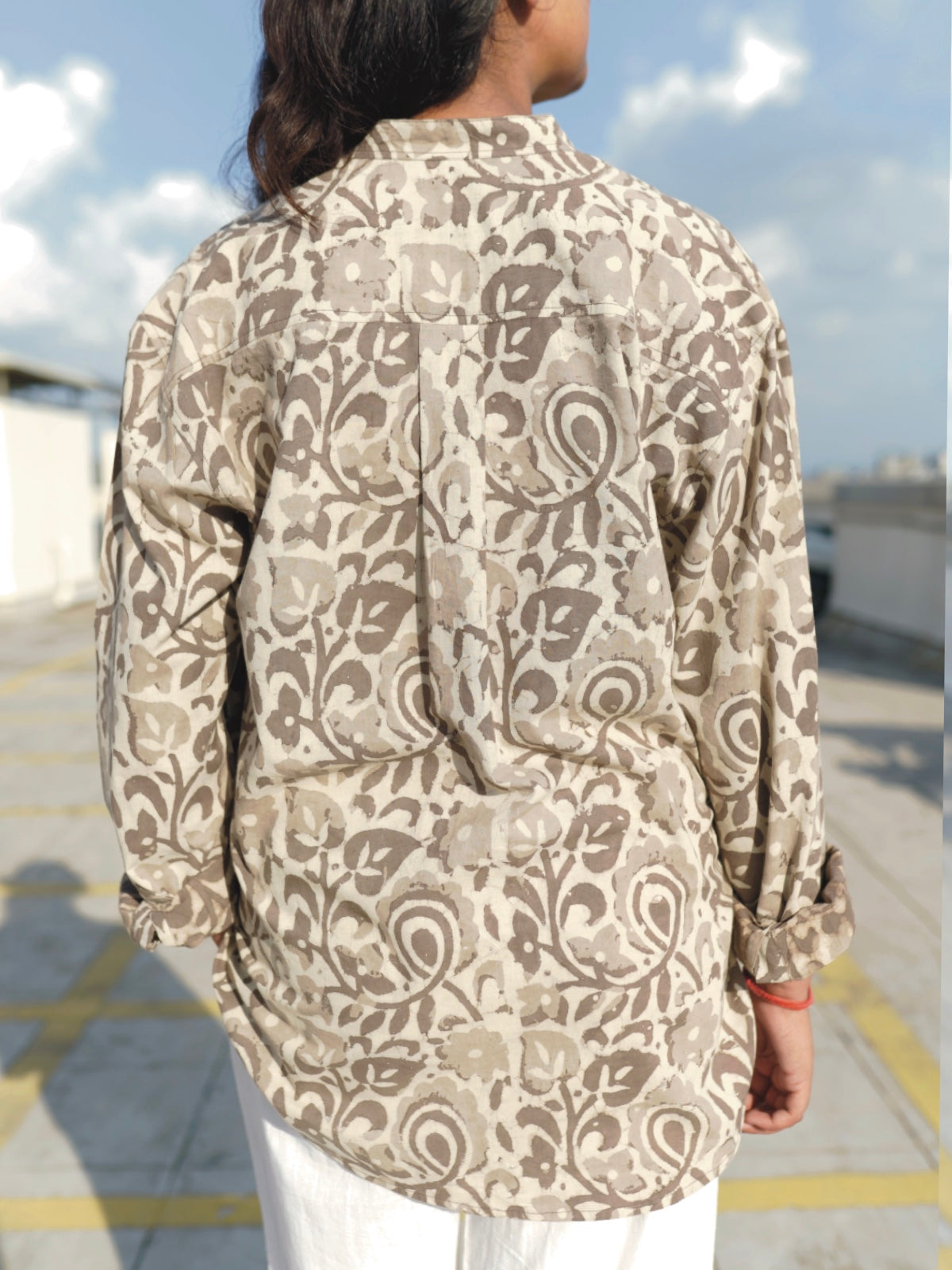 Abstract floral Print Shirt