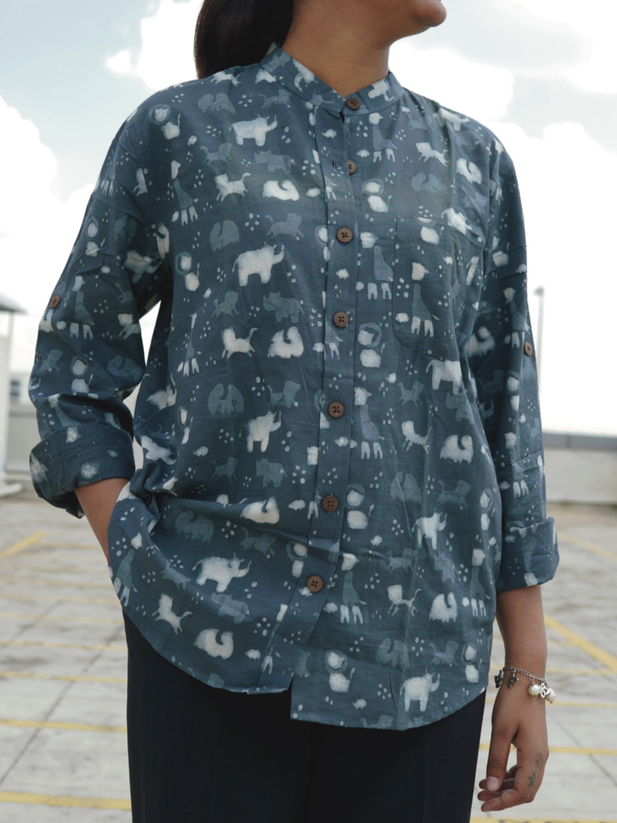 Wildlife Print Shirt II