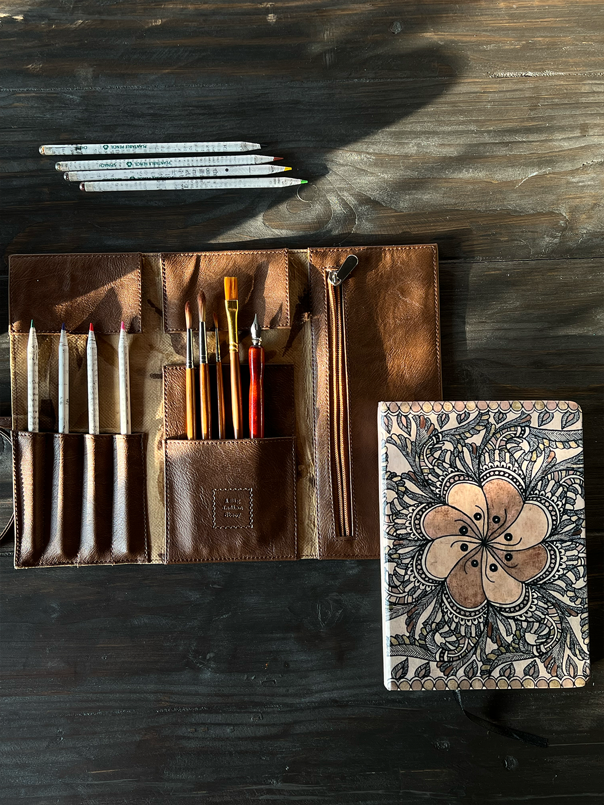 Art and Soul Journaling Kit - Tan